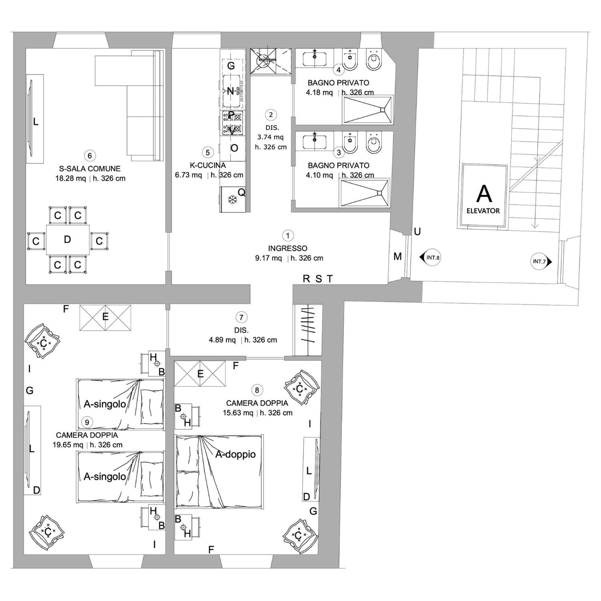 Appartamento Rm 191 *